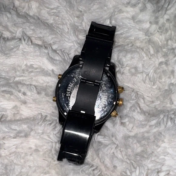 Diesel Black and Gold Men's Watch
